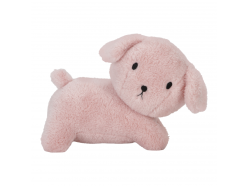 Pejsek Snuffie Fluffy Pink 25 cm