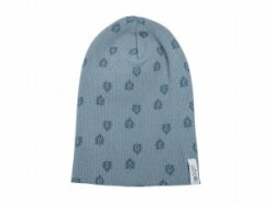 LODGER Beanie Print Rib Ocean 0 - 6 měsíců