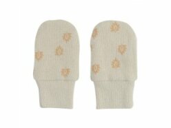 LODGER Mittens Print Rib Birch