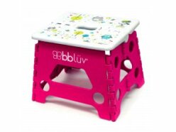 BBLÜV Stäp Skládací stolička Pink