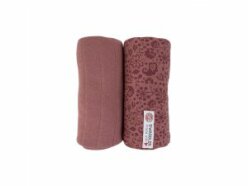LODGER Swaddler Flower Tribe 2balení 120 x 120 cm Rosewood