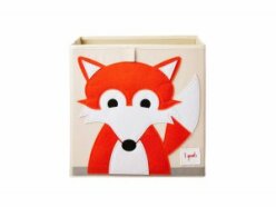 3 SPROUTS Úložný box Fox Orange