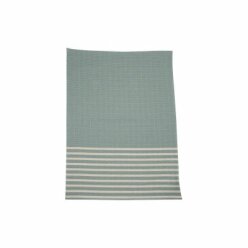 DF MARE KIDS Dětská deka Honeycomb with Stripes Light Green 70 x 90 cm