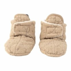 LODGER Slipper Folklore Fleece Beige 3 - 6 měsíců