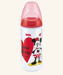 NUK First Choice Plus Mickey Mouse láhev 300 ml - minie