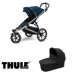 Thule Urban Glide 2 alu/majolica blue + Hluboká korba SET