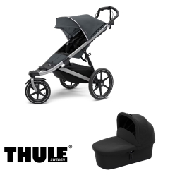 Thule Urban Glide 2 dark shadow + Hluboká korba SET