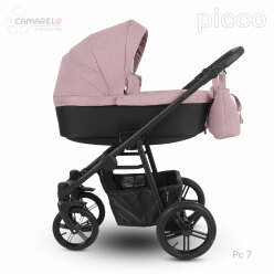 Dětský kočárek Camarelo Picco PC-7 růžová