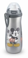 NUK FC Láhev Sports Cup, Disney - Mickey 450 ml šedá