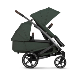 Joolz Geo3 duo komplet |Urban green l madlo Mid brown carbon