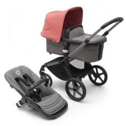 Kočárek BUGABOO FOX5 - Sunrise red/ grey mélange/ graphite
