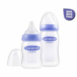 Lansinoh kojenecká láhev 160ml s NaturalWave TM savičkou (S)