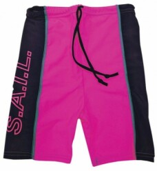 Plážové UV šortky - růžové