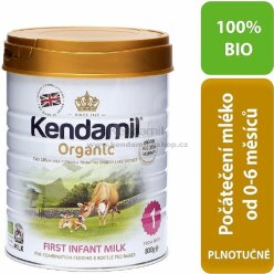 Kendamil kojenecké BIO mléko 1 (800 g) DHA+