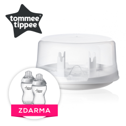 Balíček TOMMEE TIPPEE PARNÍ STERILIZÁTOR DO MIKR. TROUBY C2N