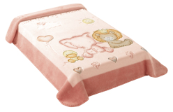 Španělská deka 547 - růžová, 80 x 110 cm