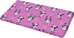 Matrace do postýlky Scarlett Panda 120 x 60 x 5,2 cm - růžová