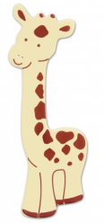 Nalepovací zvířátko na přírodní nábytek - žirafa