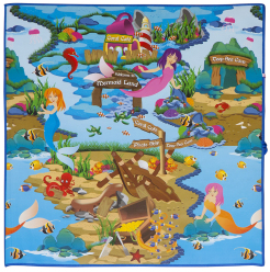 Scarlett dětský kobereček Mořská panna - 120 x 100 cm