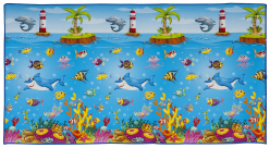 Scarlett dětský kobereček Mořský svět - 120 x 200 cm